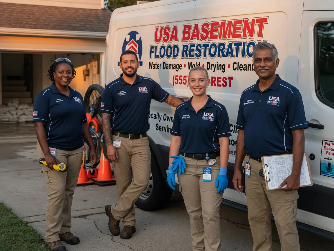 Basement Flood Cleanup company in Long Valley, SD